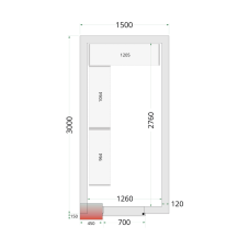 TEFCOLD CR 150x300x220