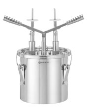 Dávkovač náplně do koblih, HENDI, 4,5L, Stříbrná, 330x240x(H)390mm