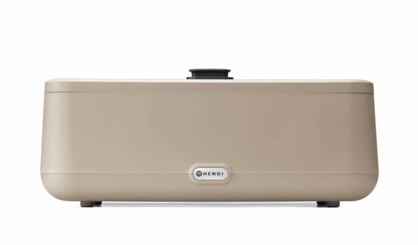 Chafing dish UNIQ, HENDI, designed by Robert Bronwasser, GN 1/1, Béžová, 230V/700W, 607x402x(H)245mm