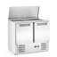 Saladety chladící stoly s odklápěcím víkem, Arktic, 146L, 230V/145W, 700x900x(H)860mm