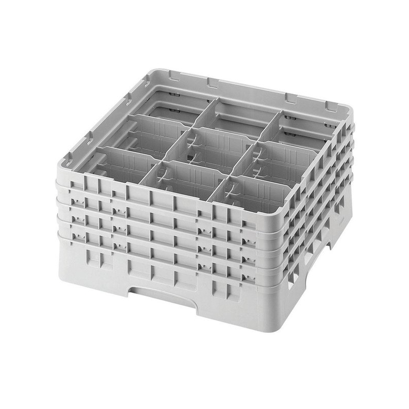 Cambro Koš Camrack 9 pozic, výška sklenice 17,4 cm - Bílá