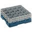 Cambro Koš Camrack 16 pozic, výška sklenice 15,2 cm - Tyrkysová