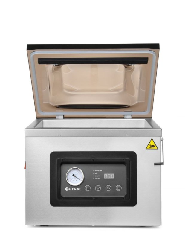 Vakuovací komora Profi Line 410, HENDI, Profi Line, těsnicí lišta 410 mm, 230V/1100W, 510x625x(H)455mm