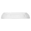 RAK Porcelain RAK Minimax podnos sandwich, 2 segmenty 35 × 15 cm | RAK-OPSP35IN