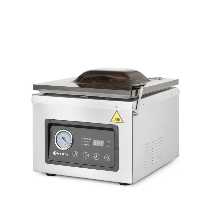 Vakuovací komora, HENDI, Profi Line, těsnicí lišta 300 mm, 230V/950W, 367x425x(H)364mm