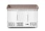 Chladicí pizza pult, 3 dveře, Arktic, 254L, 230V/400W, 700x1400x(H)943mm