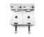 Fritéza Kitchen Line - 2x 8L, HENDI, Kitchen Line, 16L, 230V/7000W, 542x430x(H)351mm