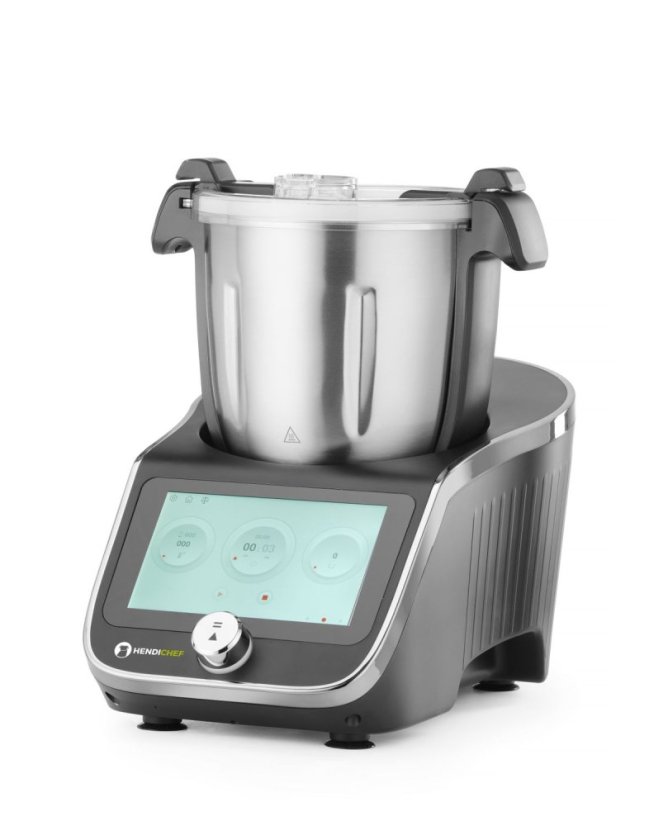Multifunkční kuchyňský robot HENDICHEF, černý, HENDI, 3L, 230V/1400W, 210x380x(H)320mm