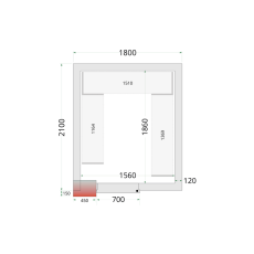 TEFCOLD CR 180x210x220
