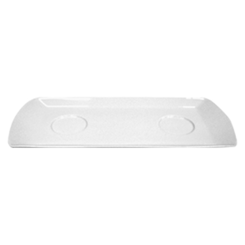RAK Porcelain RAK Minimax podnos sandwich, 2 segmenty 35 × 15 cm | RAK-OPSP35IN