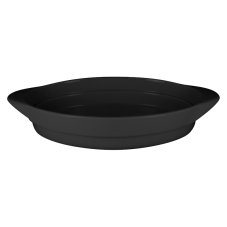 RAK Porcelain RAK Chef's Fusion pekáč oválný 31 × 21 cm, černý | RAK-CFOD37BKBD