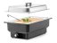 Chafing dish elektrický Tellano, HENDI, Kitchen Line, GN 1/1, 9L, 230V/900W, 575x349x(H)278mm