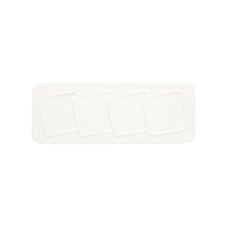 RAK Porcelain RAK Talíř obdélný, 4 zóny 37 × 14 cm | RAK-CRRT4Z