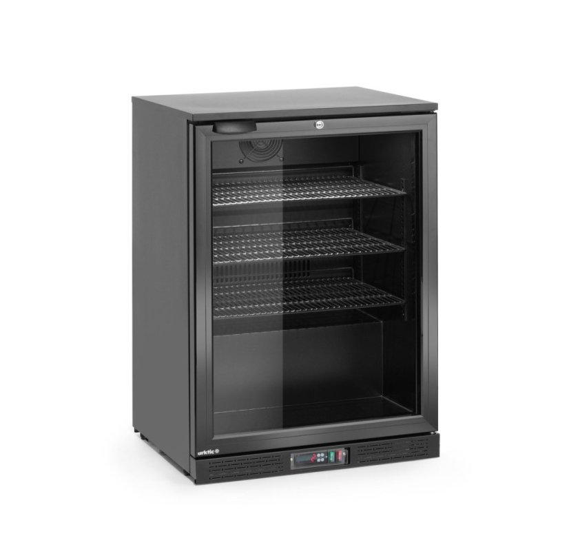 Jednodveřová chladnička, Arktic, 105L, Černá, 230V/120W, 600x530x(H)870mm