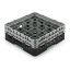 Cambro Koš Camrack 16 pozic, výška sklenice 25,8 cm - Černá