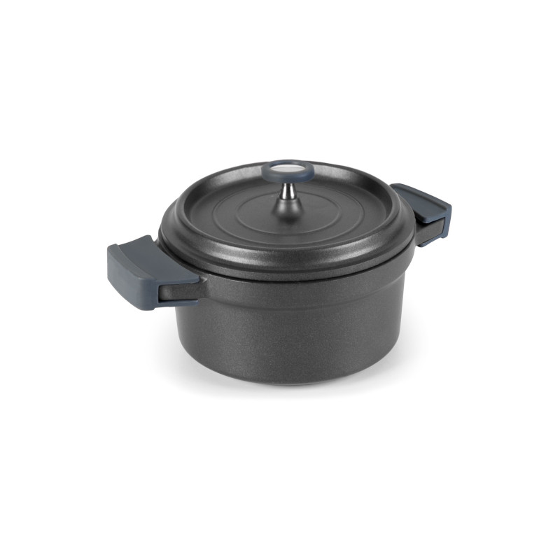 Lacor Hrnec kulatý, pr. 20 cm, černý Lacor Hrnec kulatý, pr. 20 cm, černý