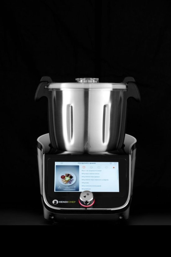 Multifunkční kuchyňský robot HENDICHEF, černý, HENDI, 3L, 230V/1400W, 210x380x(H)320mm