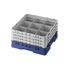 Cambro Koš Camrack 9 pozic, výška sklenice 9 cm - Modrá