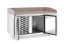 Pizza chladicí stůl s žulovou pracovní deskou, 2 dveře, Arktic, 250L, žula, 230V/250W, 800x1510x(H)1050mm