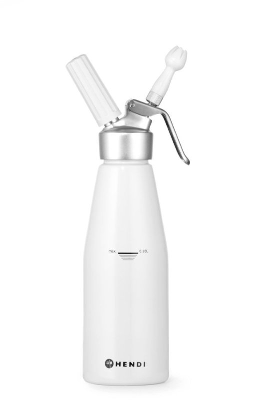 Láhev na šlehačku, HENDI, Kitchen Line, 0,95L, ⌀95x(H)320mm