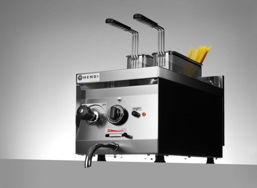 Vařič těstovin a knedlíků, HENDI, 10L, 230V/3500W, 330x600x(H)380mm