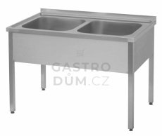 OEM dřez - 160x70, nádoby 2x 70x50x25 cm