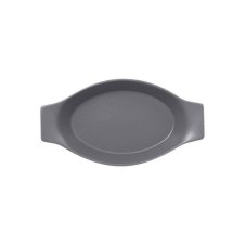 RAK Porcelain RAK Talíř oválný s rukojetí 20 cl, šedá | RAK-NFOPOD20GY