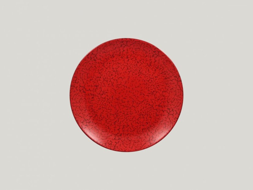 RAK Porcelain RAK Ruby talíř mělký 24 cm – červená | RAK-RBNNPR24