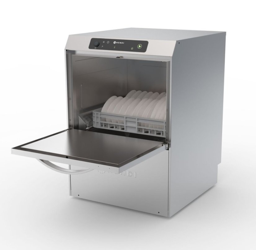 Myčka nádobí 40x40, elektronické ovládání, HENDI, Profi Line, 230V/2970W, 473x513x(H)689mm