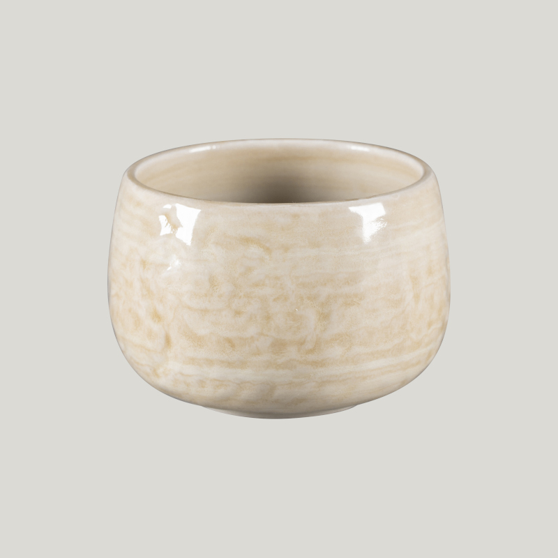 RAK Porcelain Krush šálek bez ucha 30 cl, béžový