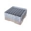 Cambro Koš Camrack 49 pozic, výška sklenice 17,4 cm - Béžová