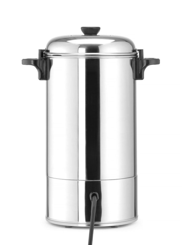 Ohřívač horkých nápojů jednostěnný, HENDI, 9L, Stříbrná, 230V/2200W, 340x227x(H)468mm