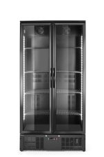Dvoudveřová chladnička do baru, Arktic, 384L, Černá, 220-240V/365W, 900x530x(H)1820mm