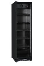 Chladnička do baru, jedny dveře, Arktic, 5 polic, 360L, Černá, 230V/250W, 578x605x(H)1990mm