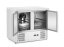 Chladicí pult, dvoudveřový, Arktic, 146L, 230V/143W, 700x900x(H)850mm