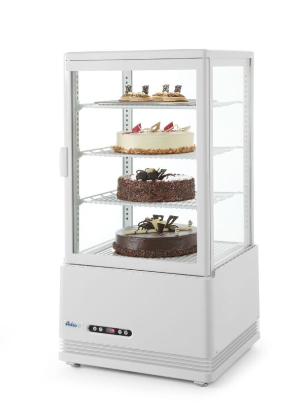 Chlazená skříň displeje, 68 l, Arktic, bílá, 230V/170W, 444x397x(H)875mm