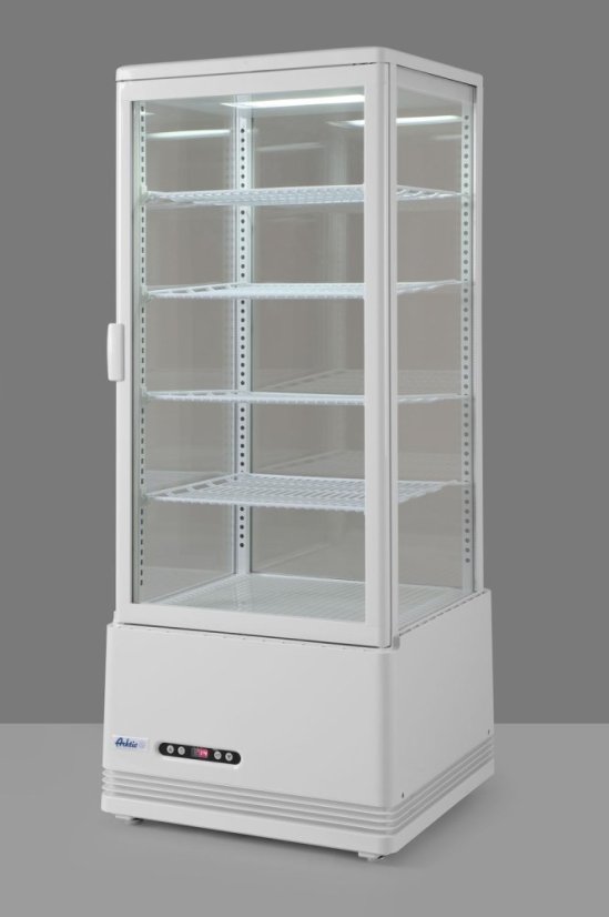 Chlazená skříň displeje, 98 l, Arktic, bílá, 230V/210W, 444x397x(H)1100mm