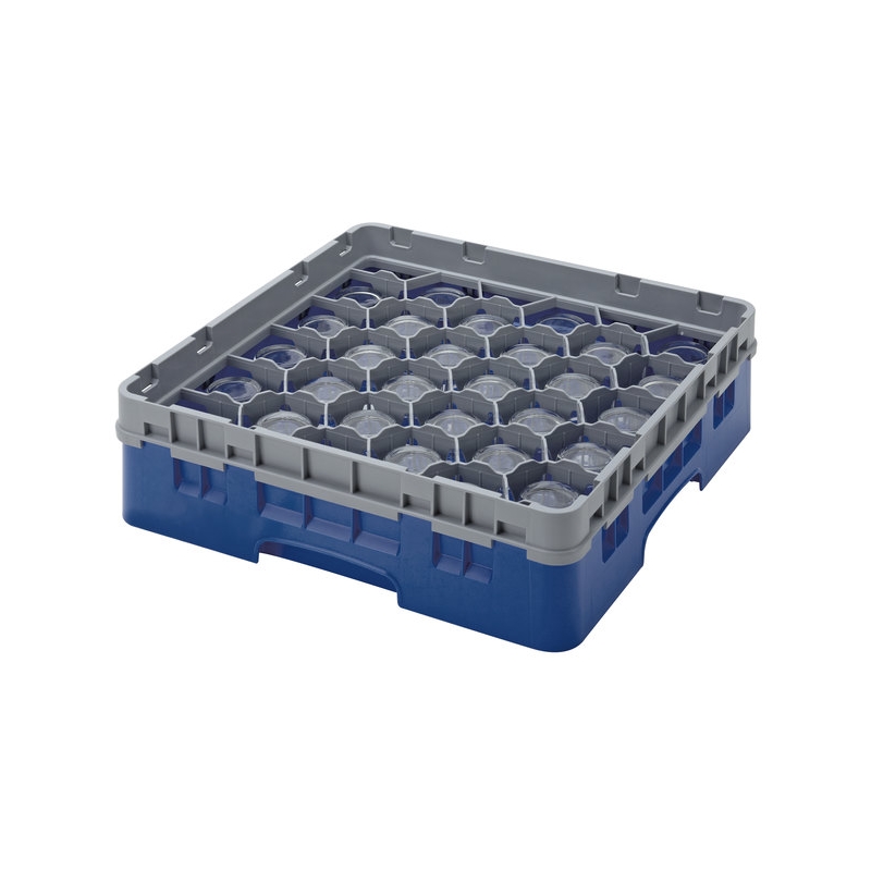Cambro Koš Camrack 30 pozic, výška sklenice 21,6 cm - Modrá