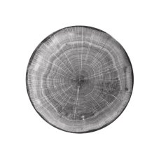 RAK Porcelain RAK Woodart talíř mělký coupe 24 cm – šedá | RAK-WDNNPR24BG