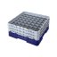 Cambro Koš Camrack 49 pozic, výška sklenice 17,4 cm - Modrá