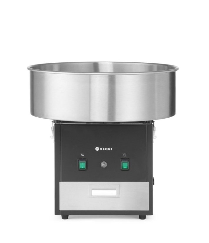 Stroj na výrobu cukrové vaty , HENDI, Černá, 230V/1130W, 520x520x(H)503mm