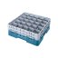 Cambro Koš Camrack 25 pozic, výška sklenice 9 cm - Tyrkysová