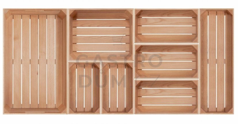 OEM 1/4 GN box dřevěný