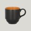 RAK Porcelain RAK Trinidad šálek stohovatelný 200 ml, oranžový | RAK-TRCLSC20BC
