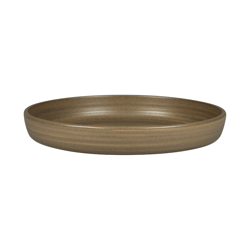 RAK Porcelain Ease selva talíř hluboký pr. 27,8 cm, tmavě hnědý