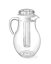 Džbán s vložkou na led, HENDI, 3L, ⌀170x(H)285mm