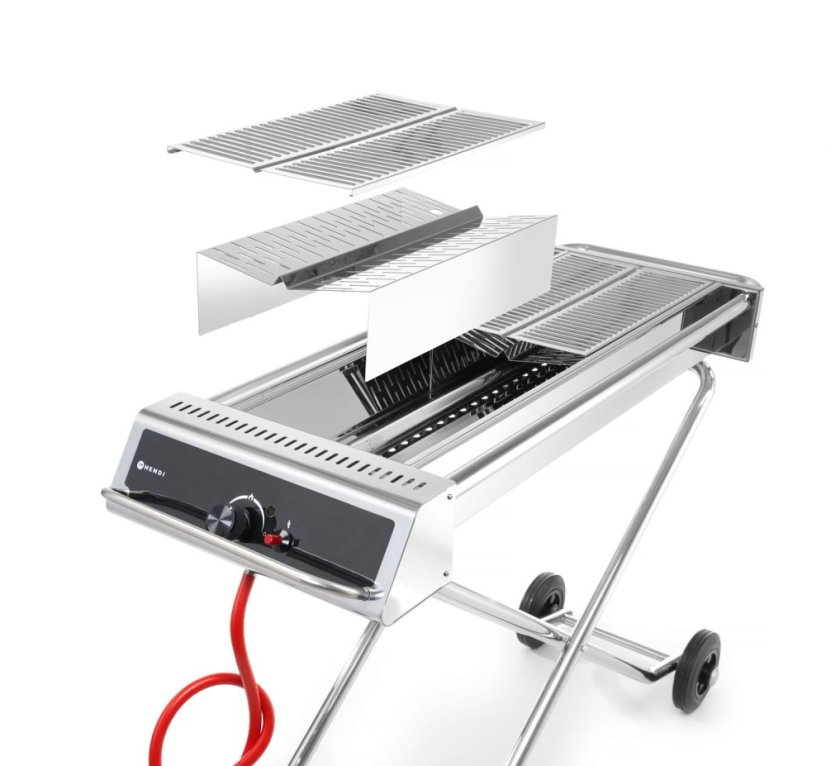 Gril Xenon Pro, HENDI, 7,5kW, 1120x410x(H)900mm