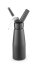 Láhev na šlehačku, HENDI, Kitchen Line, 0,5L, Černá, ⌀80x(H)260mm