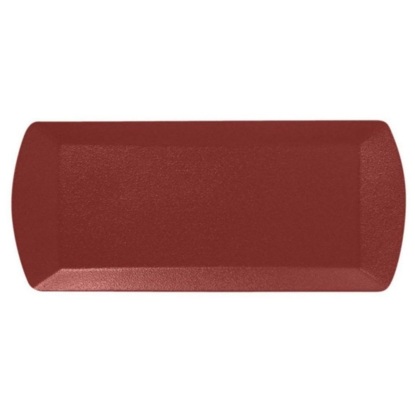 RAK Porcelain RAK Talíř obdélný 35 × 15 cm, tmavě červená | RAK-NFOPSP35DR