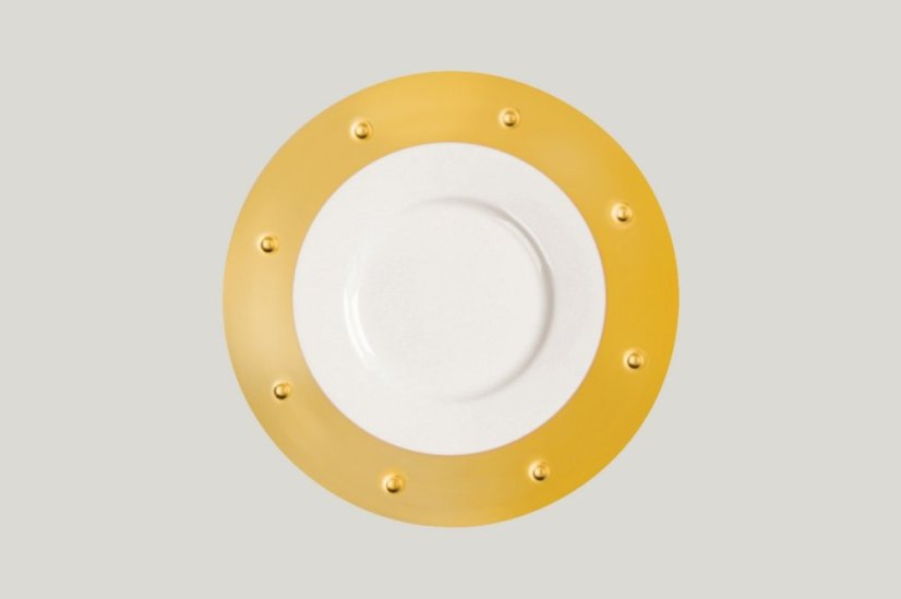 RAK Porcelain RAK Golden talíř kulatý – Queen Golden 31 cm | RAK-KQRP31